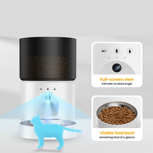 Distributeur intelligent de nourriture pour animaux de compagnie